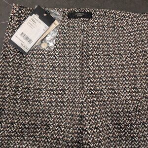 Max Mara Weekend Cigarette Pants – Geometric Print – NWT – Size 34